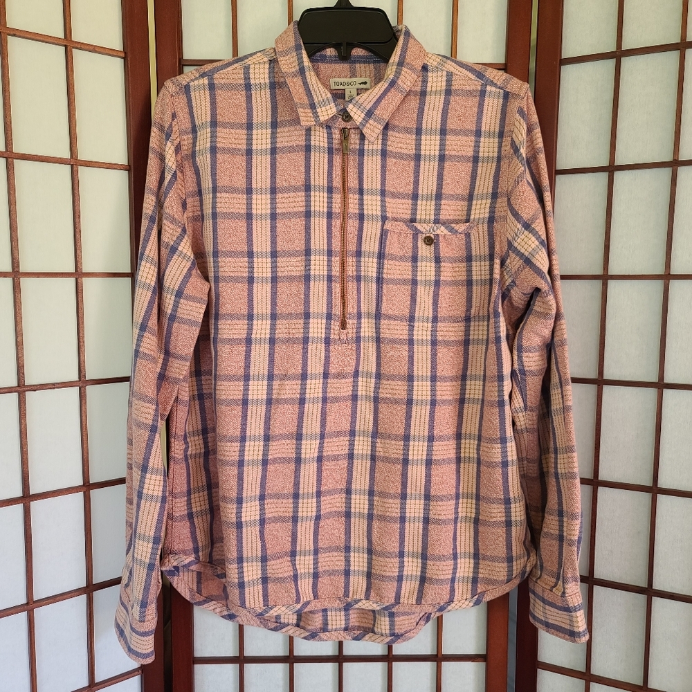 Toad & Co Top  Shirt Size L